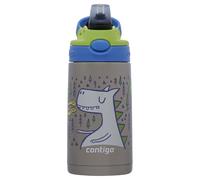 Contigo Easy Clean Bouteille thermos pour enfants avec paille, bouteille d’eau en acier inoxydable sans BPA, 100 % étanche, nettoyage facile, idéale pour crèches, maternelles, écoles et sport, 380 ml