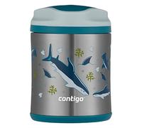 Contigo Food Jar, conteneur isotherme pour soupe, légumes, ou fruits, anti-fuites, boîte repas pour enfant ; reste chaud pendant 6 heures, froid pendant 7 heures ; pour la crèche ou l’école, 300 ml