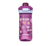Contigo Jessie Autopop Bouteille d'eau pour enfants, grande bouteille de 420 ml, 100% étanche et lavable au lave-vaisselle, idéale pour la garderie, le jardin d'enfants, l'école, le sport, les loisirs