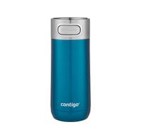 Contigo Luxe Autoseal mug isotherme, thermos café, mug en acier inoxydable avec isolation Thermalock, bouteille isotherme, tasse à café avec couvercle sans BPA facile à nettoyery, Biscay Bay, 360 ml