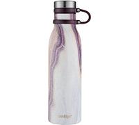 Contigo Matterhorn bouteille isotherme, grande gourde, bouteille en acier inoxydable avec isolation Thermalock, bouteille d’eau sans BPA avec bouchon vissable, entièrement étanche, 590 ml