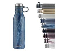 Contigo Matterhorn bouteille isotherme, grande gourde, bouteille en acier inoxydable avec isolation Thermalock, bouteille d’eau sans BPA avec bouchon vissable, entièrement étanche, 590 ml