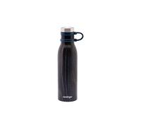 Contigo Matterhorn Isotherme, Grande Gourde, Acier Inoxydable avec Isolation Thermalock, Bouteille d’Eau sans BPA avec Bouchon vissable, entièrement étanche, 590 ML Unisex-Adult, Indigo Wood