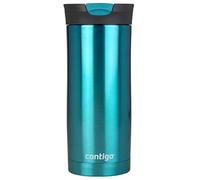Contigo Mug Isotherme Huron Snapseal, 470ml, Mug de Voyage en INOX Isotherme, Travel Mug, Gobelet Cafe, Tasse à Thé sans BPA avec Couvercle Facile à Nettoyer