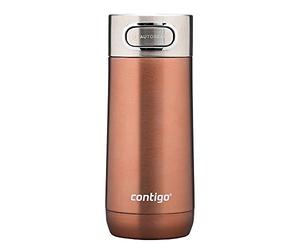 Contigo Pinnacle Autoseal Mug, Coffee Flask, Stainless Steel Mug, Insulated Bottle, White Zinfandel, 360 ml