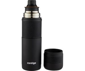 Contigo Thermos Isotherme INOX,30 h Chaud, 45 h Froid, 740 ML | Verseur 360°, système étanche à double joint, bouchon utilisable comme tasse et revêtement Soft-Grip