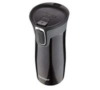 Contigo West Loop Autoseal Travel, Thermique en acier inoxydable, Fiole à vide, Gobelet étanche, Tasse à café avec couvercle facile à nettoyer sans BPA, Noir, 470 ml