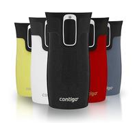 Contigo West Loop Mini AUTOSEAL Mug Isotherme Inox, Chaud 4 h, 300 ml | Ouverture et fermeture par bouton-poussoir, technologie AUTOSEAL, 100 % étanche, conserve les boissons chaudes 4 h