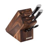 Continenta Bloc à couteaux Continenta 9 emplacements Acacia