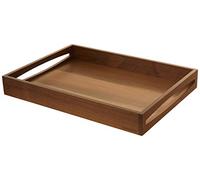 Continenta 4240 Plateau de bois de noyer, Marron foncé