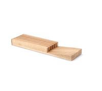 Continenta Bloc pour 5 couteaux pour tiroir 39 x 11 x 3,5 cm