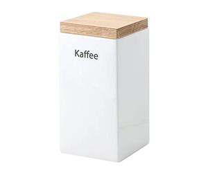 Continenta Boite carrée Sucre en céramique1200ml 10 x 10 x 20,5 cm