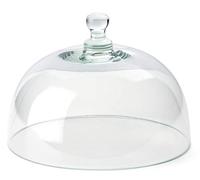 Continenta Cloche à Fromage avec Cloche en Verre, Individuellement, Convient à : 3062, Taille : Ø 15,5 cm, Marron