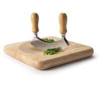 Continenta Planche pour hachoir Berceuse Hévéa 22,5×22,5×2,8 cm