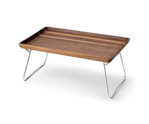 Continenta Plateau de lit Plateau de Service Plateau de Petit déjeuner Noyer 53 x 32 cm, Unique