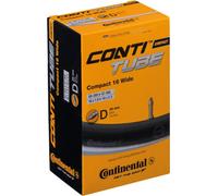 Continental 0181171 'Compact 16 wide' Schlauch, 16x1.90/2.125' (50/57-305), DV, schwarz
