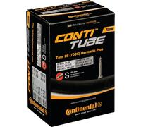 Continental 0182091 Chambre à air 28' 'Tour 28 Hermetic Plus', 27/28x1 1/4-1.75' (32/47-622/635), SV 42 mm, noir
