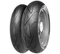 CONTINENTAL 120/70 ZR17 58W CONTISPORTATTACK TL -70/70/R17 58W - A/A/70dB - Moto Pneu