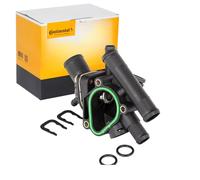Continental 28.0200-4099.2 Thermostat d'eau avec boîtier avec joint d'étanchéite sans capteur 89°C Compatible avec RENAULT Clio 2 3/5 portes BB, CB, BB0/1/2, CB0/1/2 Kangoo 1 KC, KC0/1