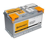 CONTINENTAL 2800012007280 Batterie auto AGM 12V 80Ah 800A droite 315x175x190 mm