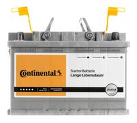 Continental 2800012023280 Starter Batterie de Démarrage 12V 80Ah 750A EN pour VW