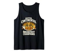 Continental Breakfast Champions Funny Vacation Hotel Travel Débardeur