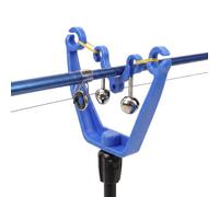 Continental Canne Pêche Carpe Support à Canne Type Arc Double Cloche | Support type arc : serre fermement la canne, se fixe sur un pique-berceau standard et crée un poste stable mains libres.