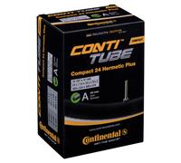 Continental Compact Tube Wide Hermetic Plus Schrader 40Mm Valve Black 24X2.00-2.
