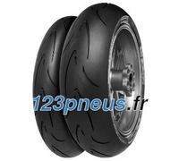 Continental - Pneu Moto Conti Attack SM EVO - Sport Route - 140/70R17 - 66H - TL,Arrière,Radial