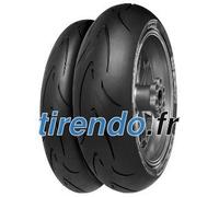 Continental Contiattack Sm Evo Tl 66h Touring Rear Tire Noir 140 / 70 / R17