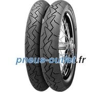 Continental - Pneu Moto Conti Classic Attack - Custom Collection - 120/90R18 - 65V - TL,Arrière,Radial