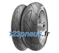 Continental - Pneu Moto CONTI SPORT ATTACK - Sport Route - 130/70R16 - 61W - TL,Avant,Radial