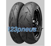CONTINENTAL 160/60 ZR17 69W CONTISPORTATTACK 2 TL -60/60/R17 69W - A/A/70dB - Moto Pneu