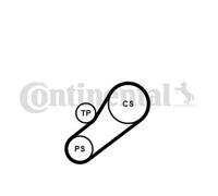 CONTINENTAL CTAM Ensemble Courroie de Ceinture pour Ford Transit Boîte Fa _ Fd _