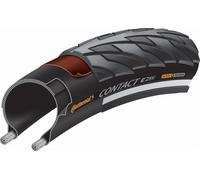 Continental Drahtreifen Contact 20x1.75", 47-406, noir avec bandes réfléchissantes, testé E-25, pour City- et E-Bikes