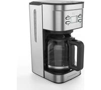 Continental Edison Cafetière filtre CECF12TIX 15 tasses programmable Inox