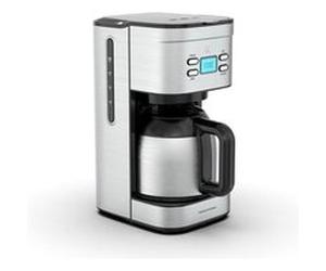 Continental Edison CECF12TIXTH - Cafetière - 12 tasses - noir/inox Noir et inox G