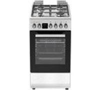 Cuisinière gaz CONTINENTAL EDISON CECG60FCS1 - 4 feux - L59,8 x P61 xH83cm- Silver