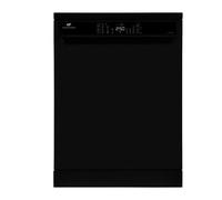 Continental Edison CELV1539IB - Lave-vaisselle pose libe - largeur 60 cm - 15 couverts - 39dB - Classe D - Moteur induction - affichage LED blanc - demi-charge - dép diff 1-24 h - panier supérieur rég