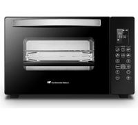 CONTINENTAL EDISON CEMF38DIG - Minifour électrique 38L noir - 1600W - Rotissoire, Convection naturelle