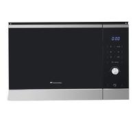 CONTINENTAL EDISON CEMO25GINE Noir Inox Micro ondes grill encastrable 25L - 900W