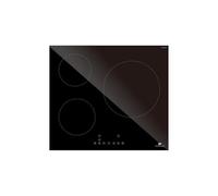 CONTINENTAL EDISON Table induction CETI3B28 3 zones, 6600W - 3 boosters - 3 minuteurs - noir