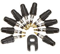 Continental Insert de valve Presta échangeable 0149690 – argenté – Pack de 10