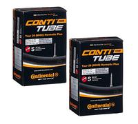 Continental Hermetic Plus Bike Tubes Tour 26-650x37-44 Lot de 2 chambres à air Valve Presta 42 mm