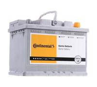 CONTINENTAL L2 Batterie auto plomb-acide 12V 65Ah 640A droite 242x175x190 mm