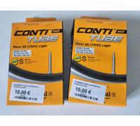 CONTINENTAL Lot de 2 chambres à air Race 28 700C 20-25 presta standard 60 mm