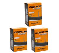 Continental Lot de 3 chambres à air de vélo Cross 28 700 32 47 Presta 60 mm
