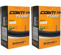 Continental Mtb 29 Lot De 2 Chambres À Air Valve Schrader 29 X 2,6-7,1 Cm