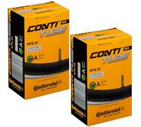 Continental MTB Tube 66 cm Chambre à air Unisexe, Noir, [47-559->62-559]