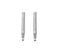 Continental Prolongateur de valve Presta Aluminium 40 mm - Lot de 2 - Argent